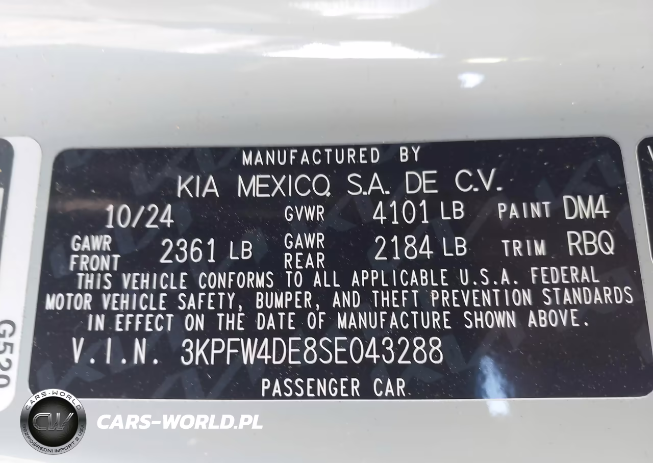 2025 Kia K4 Gt-Line VIN:3KPFW4DE8SE043288 - 9