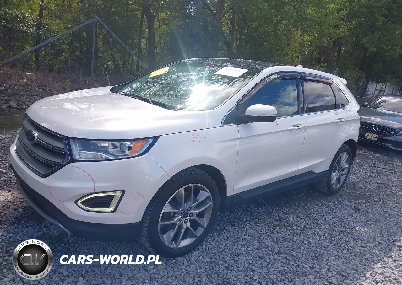 2015 Ford Edge Titanium VIN:2FMTK4K87FBB88178 - 2