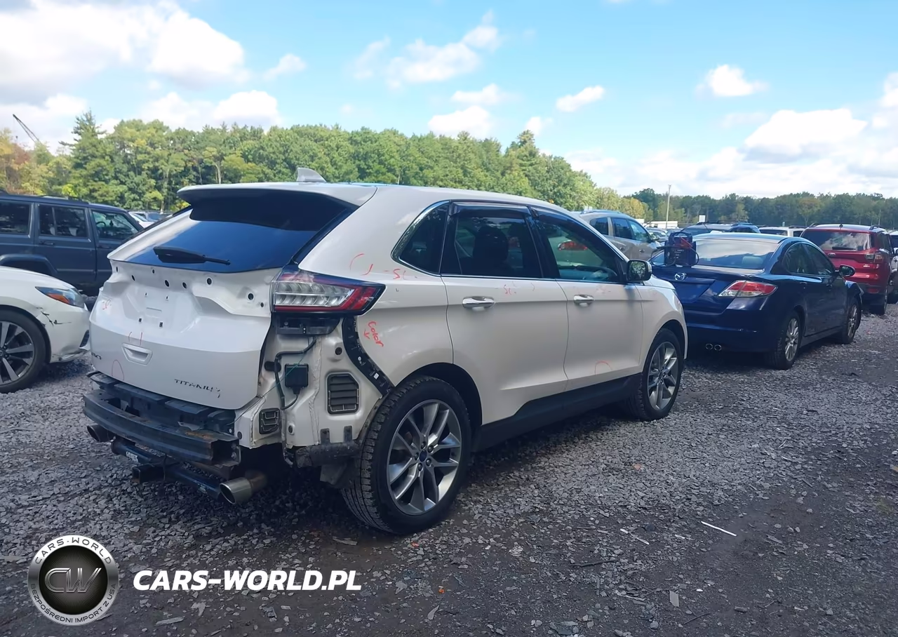 2015 Ford Edge Titanium VIN:2FMTK4K87FBB88178 - 4
