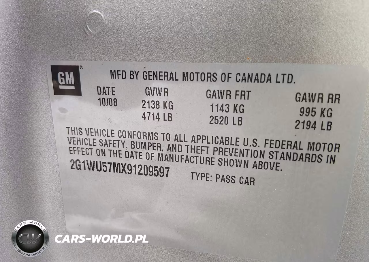 2009 Chevrolet Impala Ltz VIN:2G1WU57MX91209597 - 9