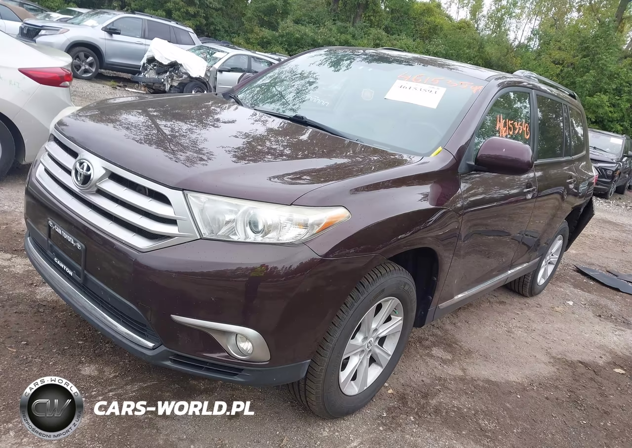 2012 Toyota Highlander Base V6 VIN:5TDBK3EHXCS102247 - 2