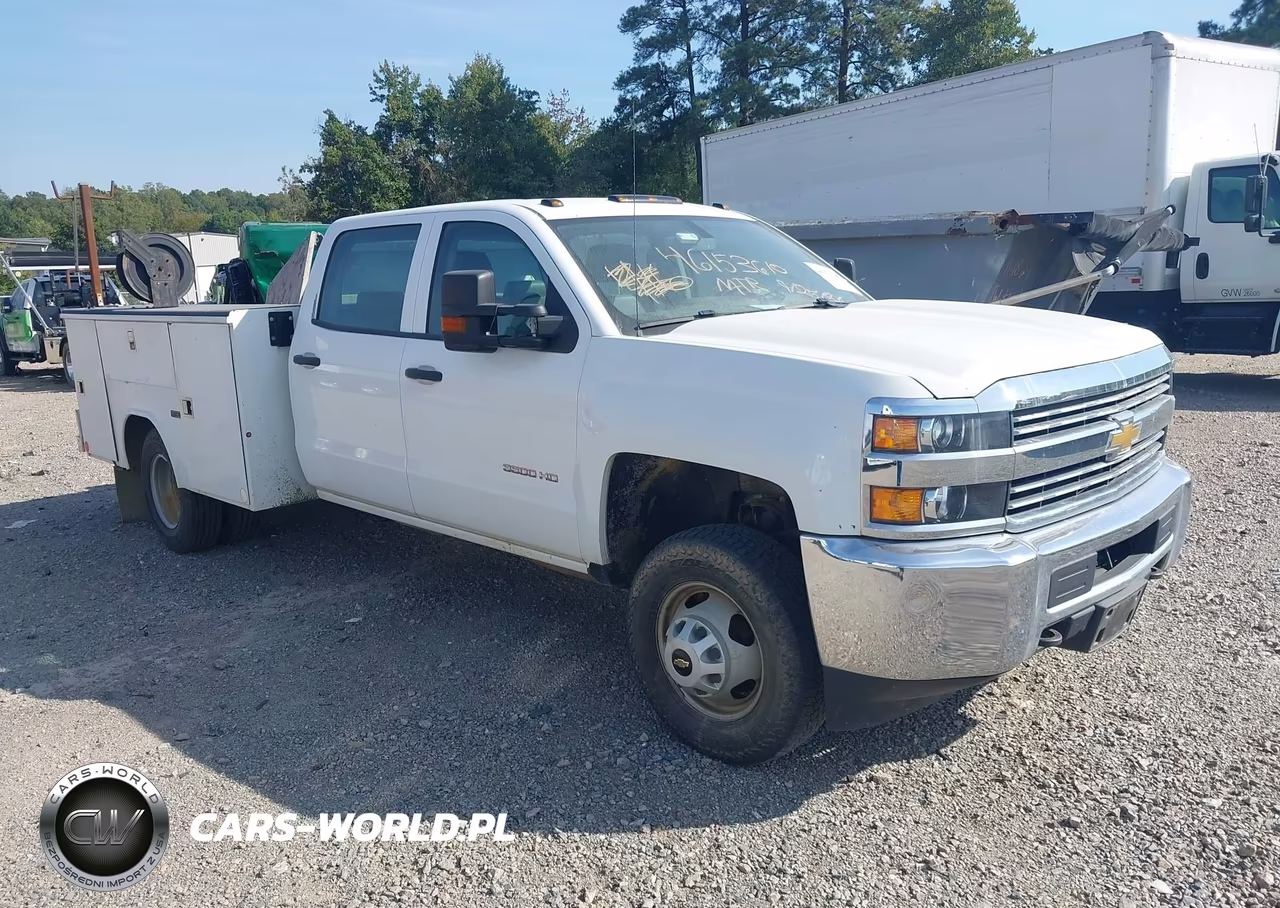 2018 Chevrolet Silverado 3500Hd Chassis Wt VIN:1GB4CYCG8JF214219 - 1