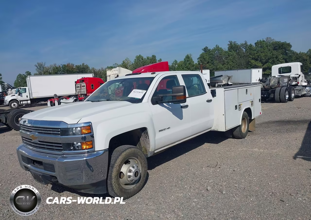 2018 Chevrolet Silverado 3500Hd Chassis Wt VIN:1GB4CYCG8JF214219 - 2