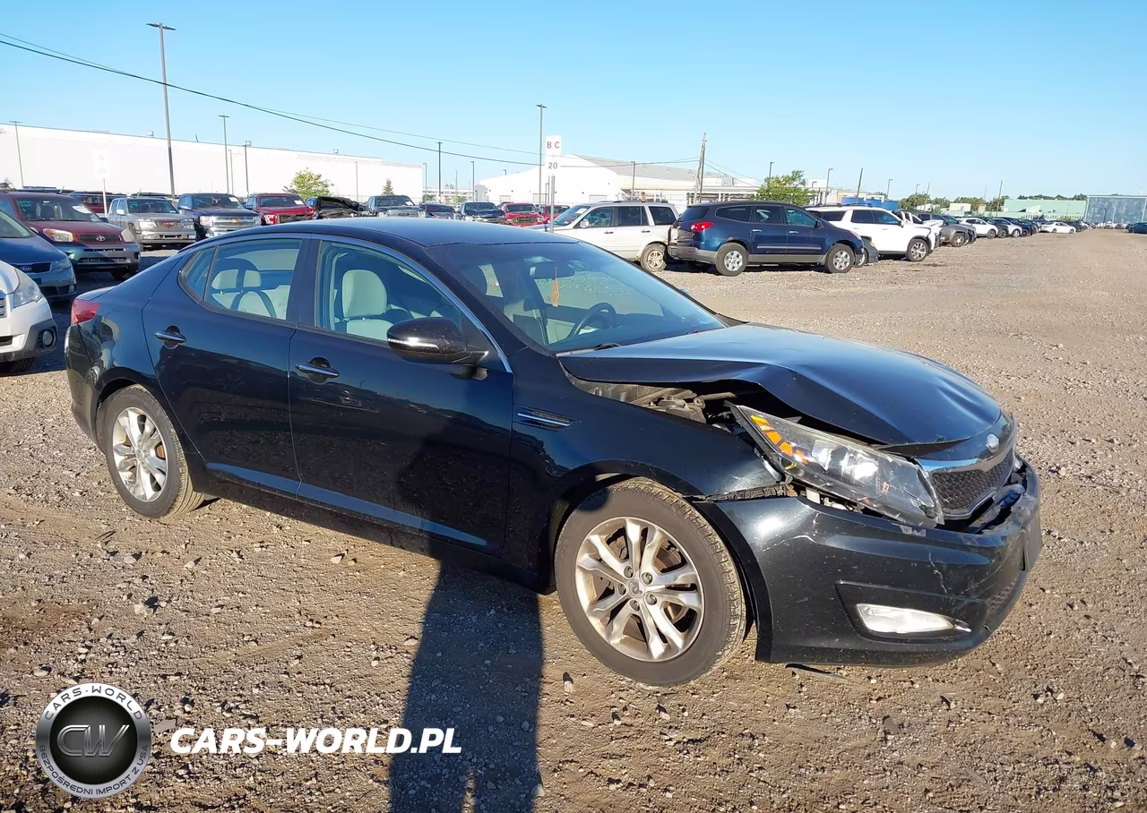 2013 Kia Optima Lx VIN:5XXGM4A79DG182470 - 1