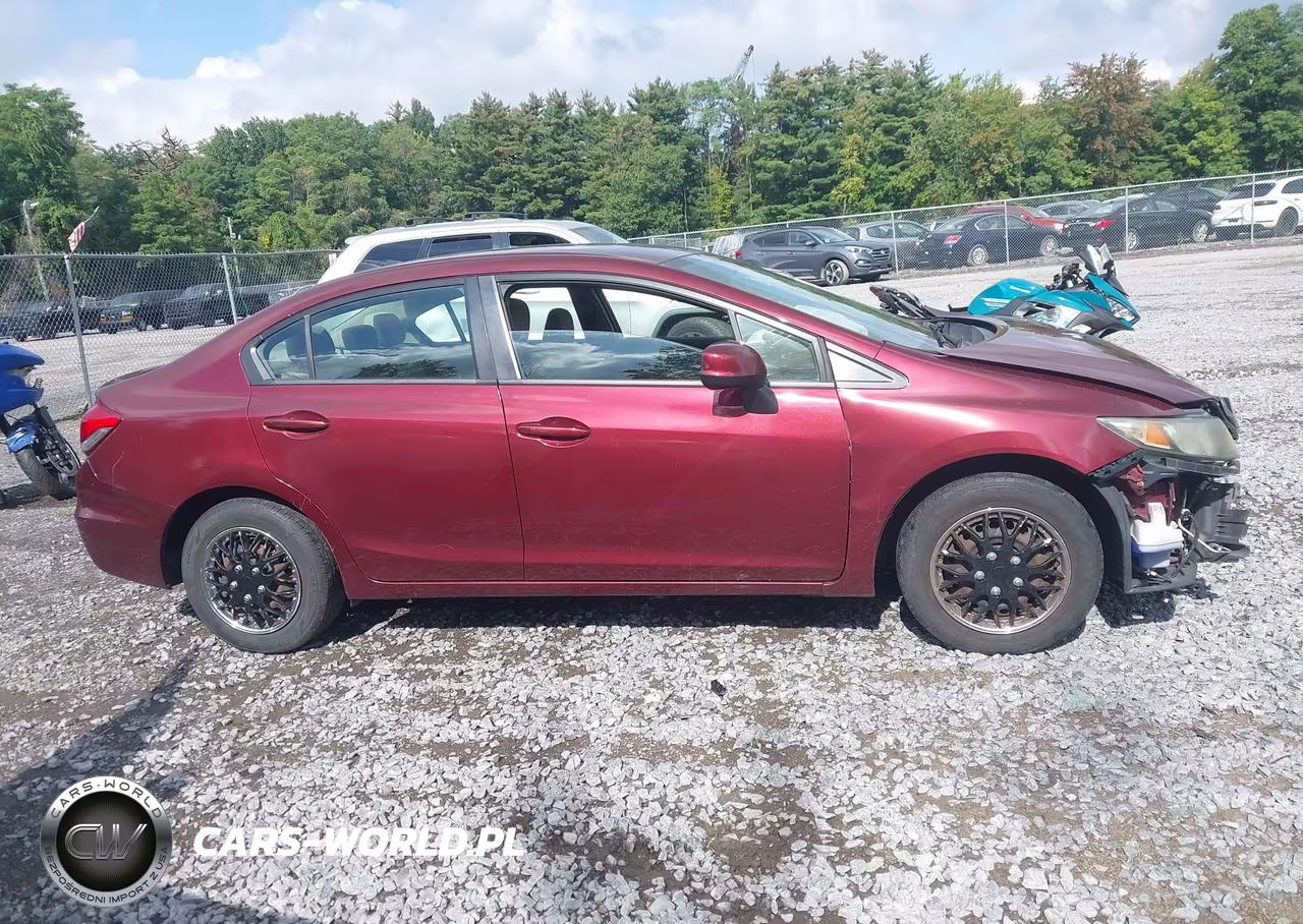 2013 Honda Civic Lx VIN:2HGFB2F58DH511915 - 13