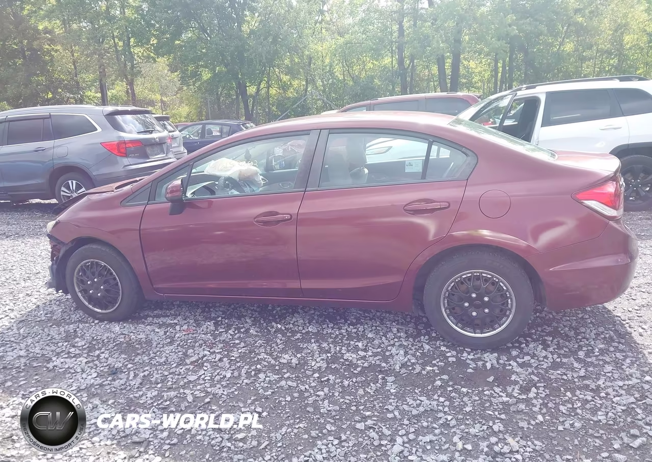 2013 Honda Civic Lx VIN:2HGFB2F58DH511915 - 14