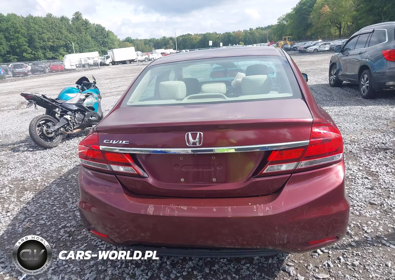 2013 Honda Civic Lx VIN:2HGFB2F58DH511915 - 16