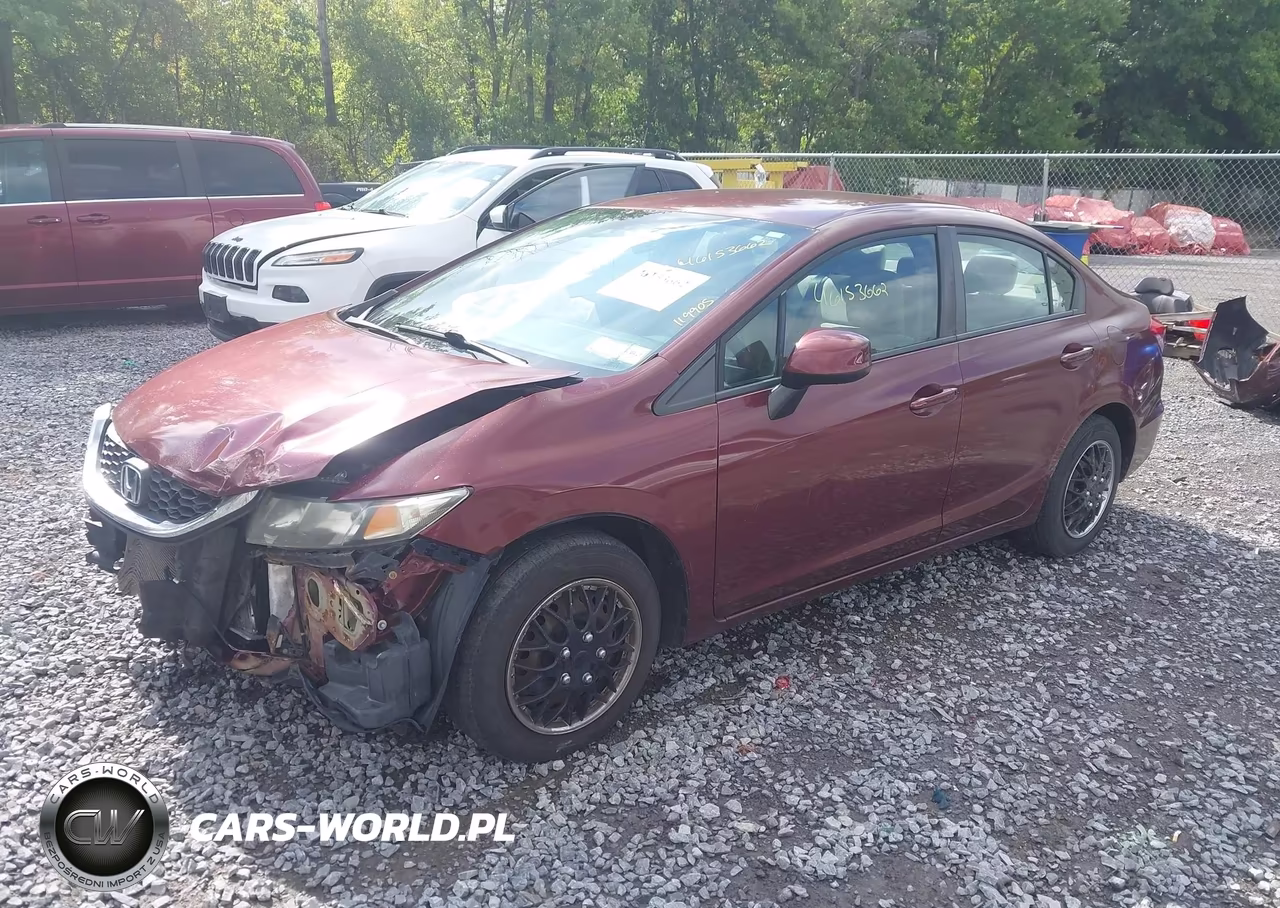 2013 Honda Civic Lx VIN:2HGFB2F58DH511915 - 2