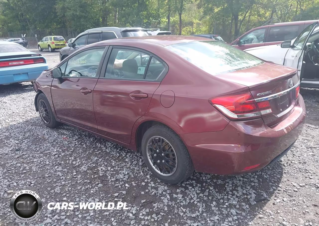 2013 Honda Civic Lx VIN:2HGFB2F58DH511915 - 3