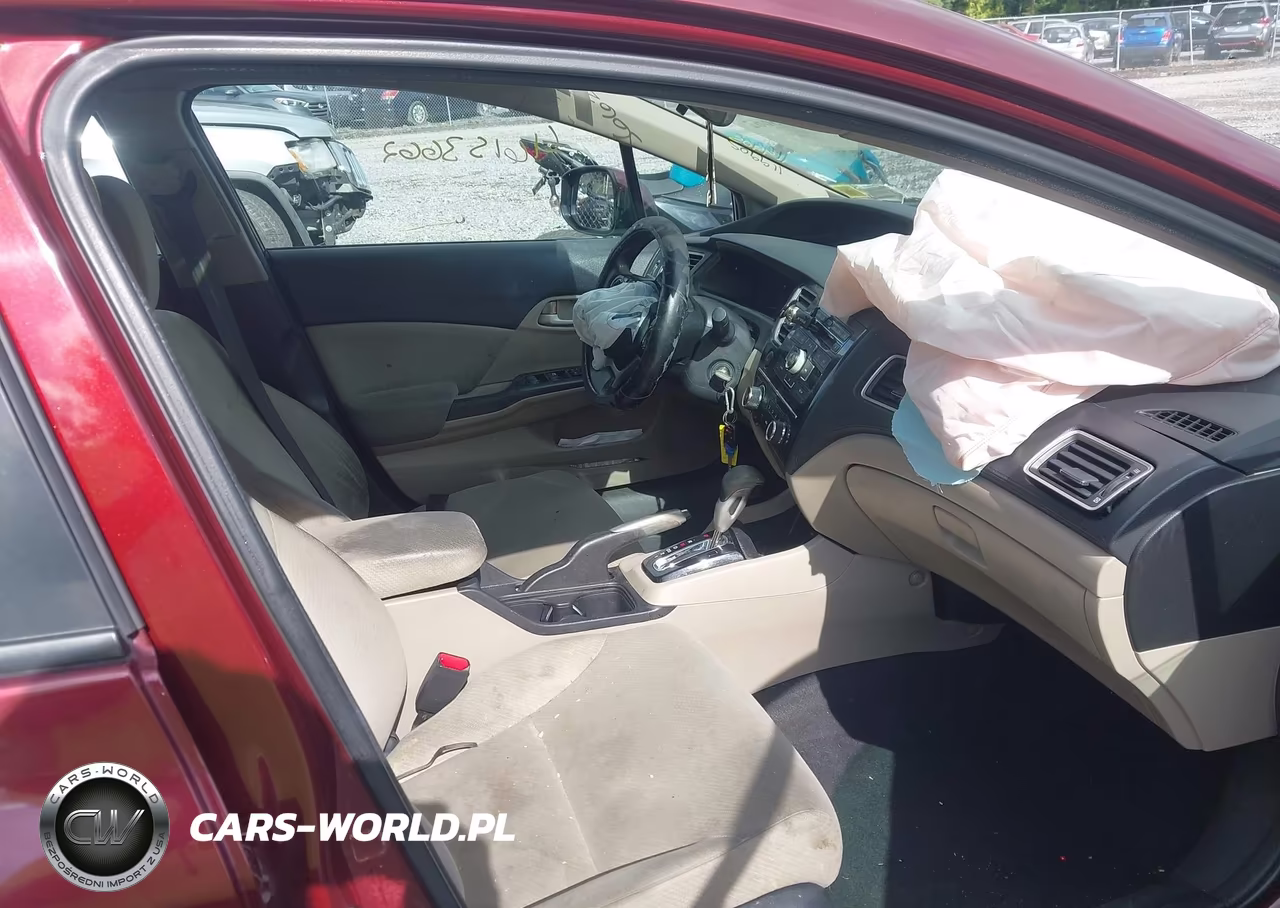 2013 Honda Civic Lx VIN:2HGFB2F58DH511915 - 5
