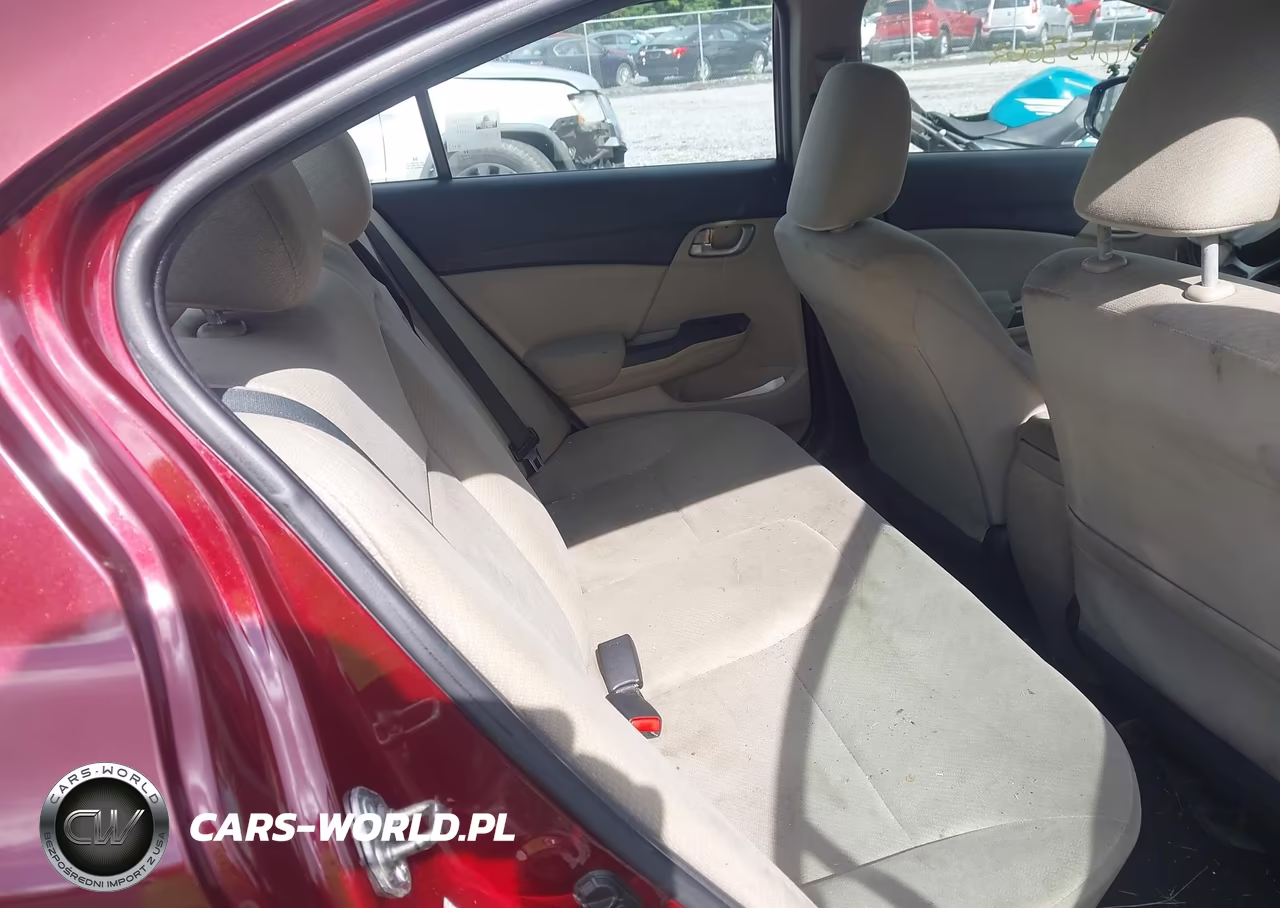 2013 Honda Civic Lx VIN:2HGFB2F58DH511915 - 8