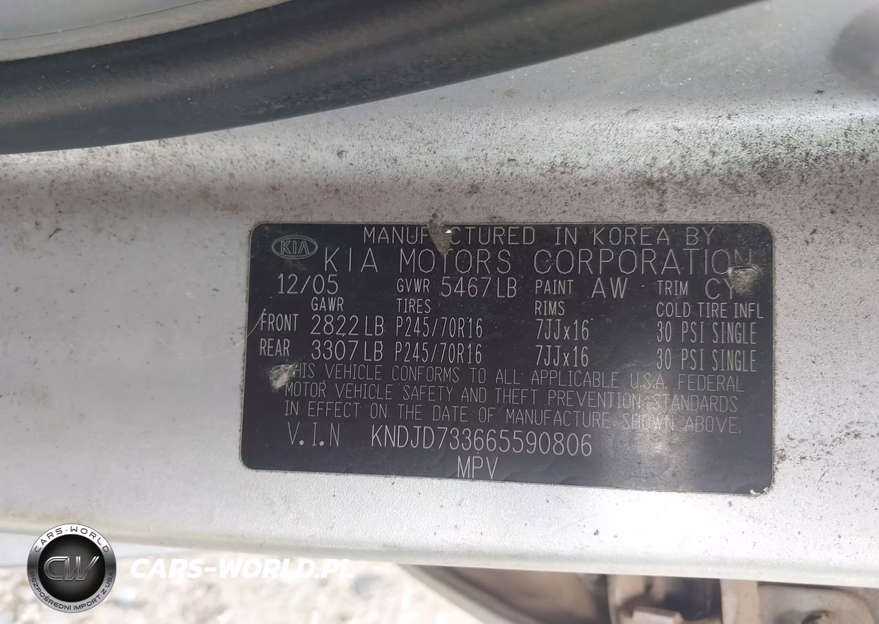 2006 Kia Sorento Ex-Lx VIN:KNDJD733665590806 - 9