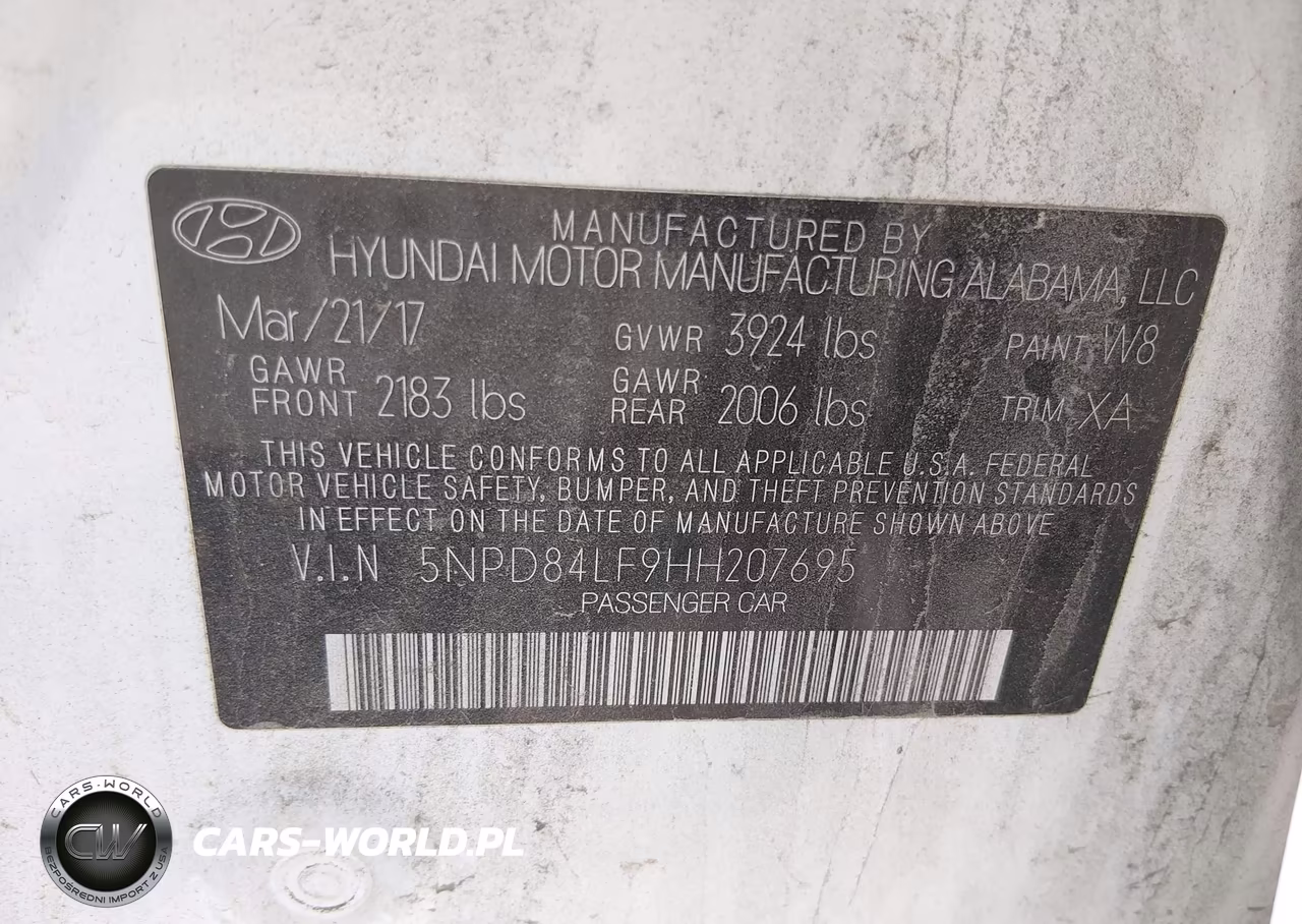 2017 Hyundai Elantra Value Edition VIN:5NPD84LF9HH207695 - 9