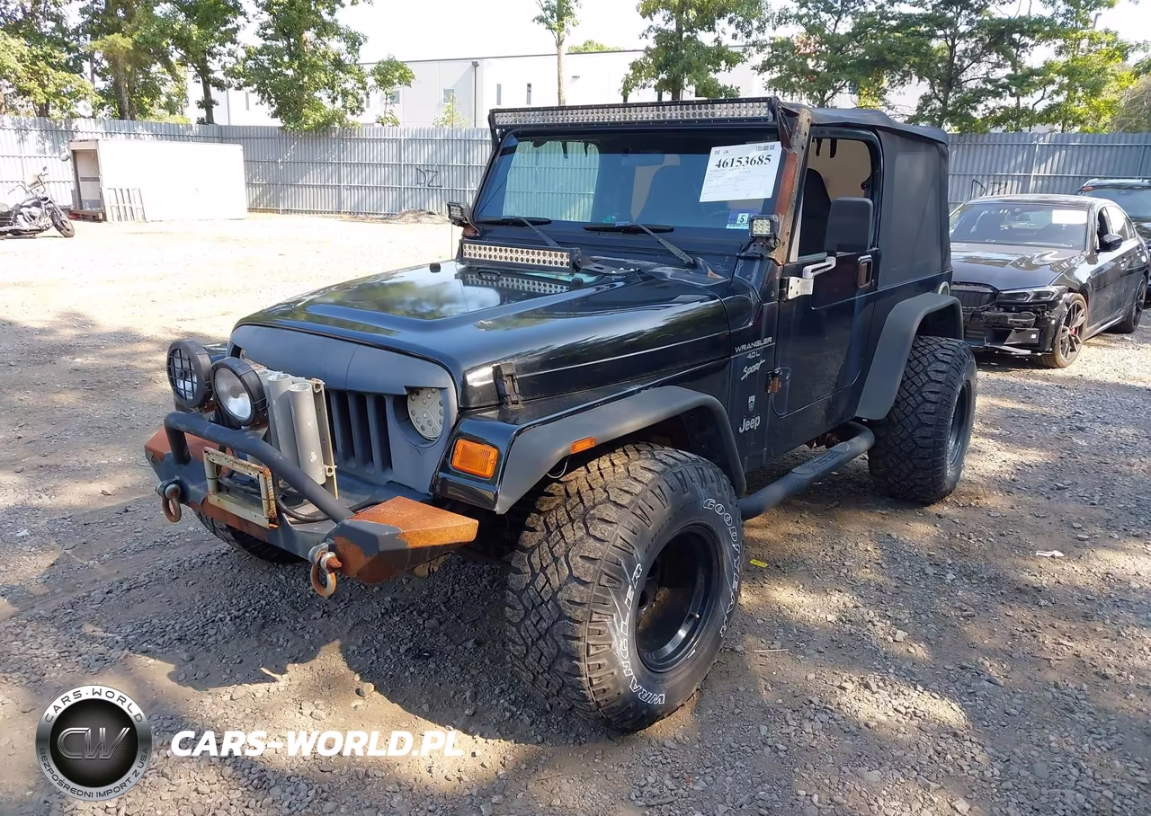 2001 Jeep Wrangler Sport VIN:1J4FA49S81P324738 - 2