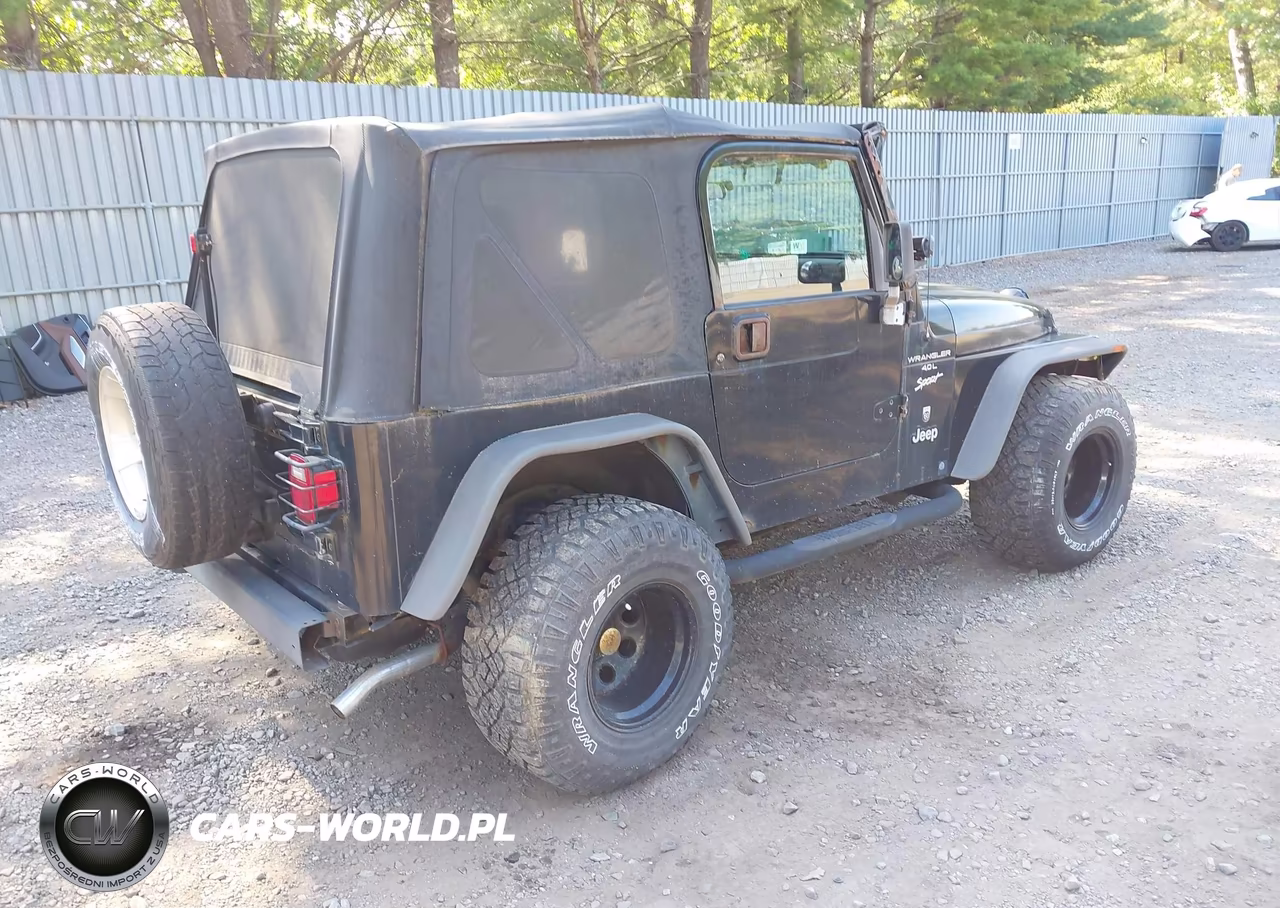 2001 Jeep Wrangler Sport VIN:1J4FA49S81P324738 - 4