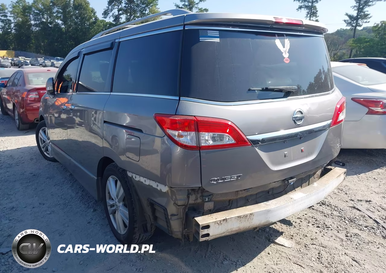 2013 Nissan Quest Sl VIN:JN8AE2KPXD9060515 - 3