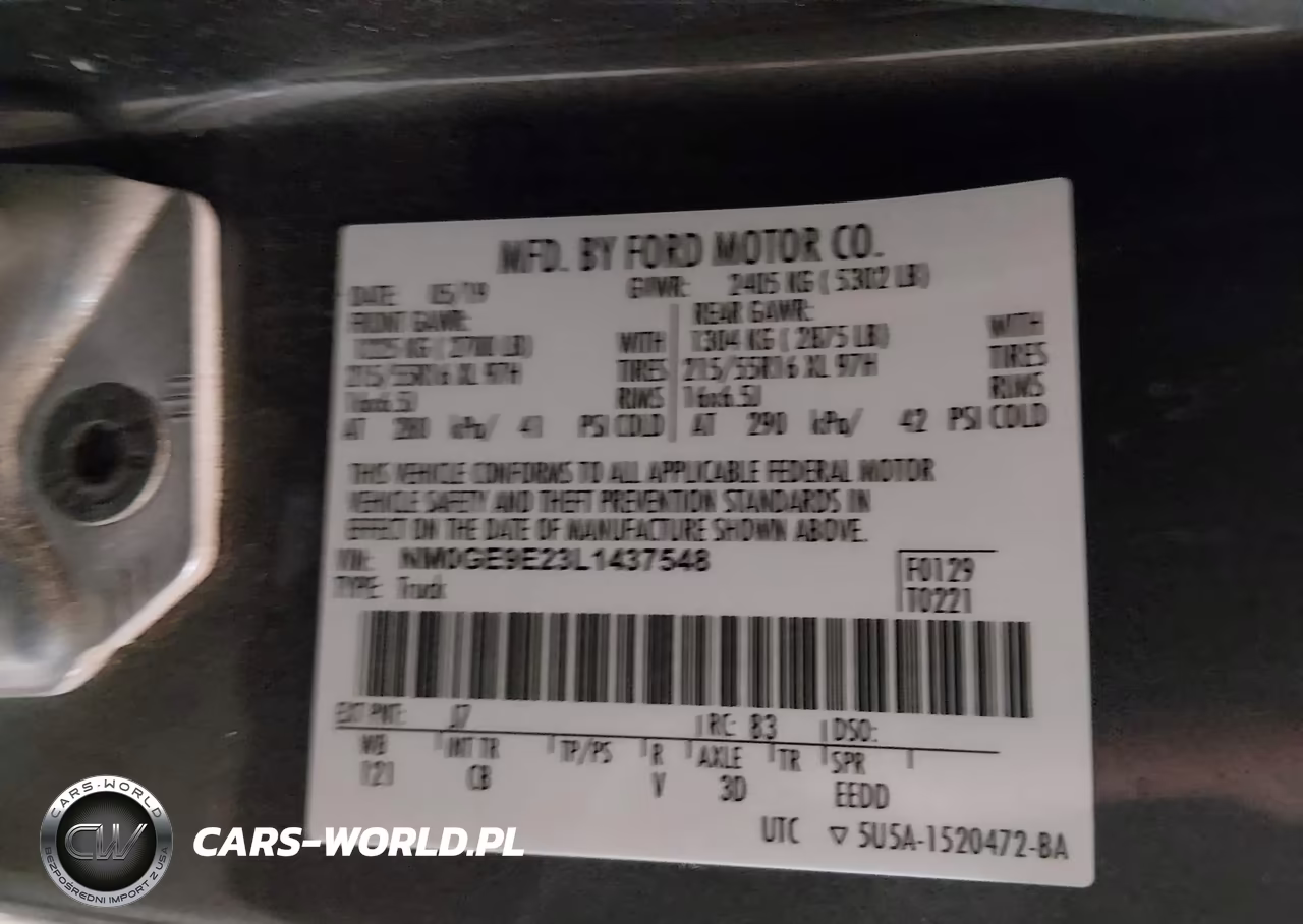 2020 Ford Transit Connect Xl Passenger VIN:NM0GE9E23L1437548 - 9