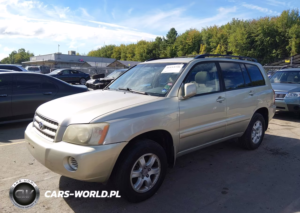 2003 Toyota Highlander V6 VIN:JTEHF21A830138924 - 2