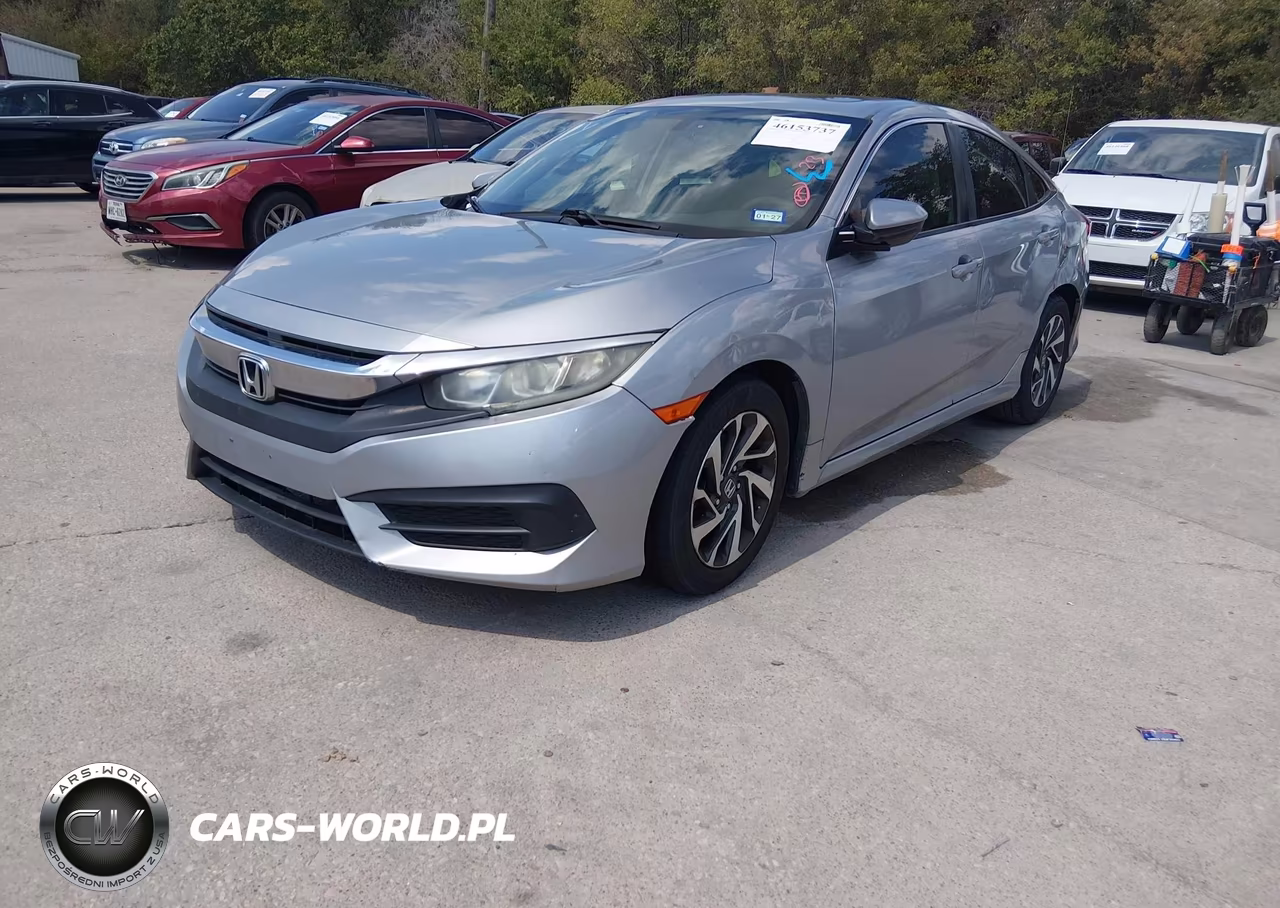 2016 Honda Civic Ex VIN:19XFC2F75GE047253 - 2