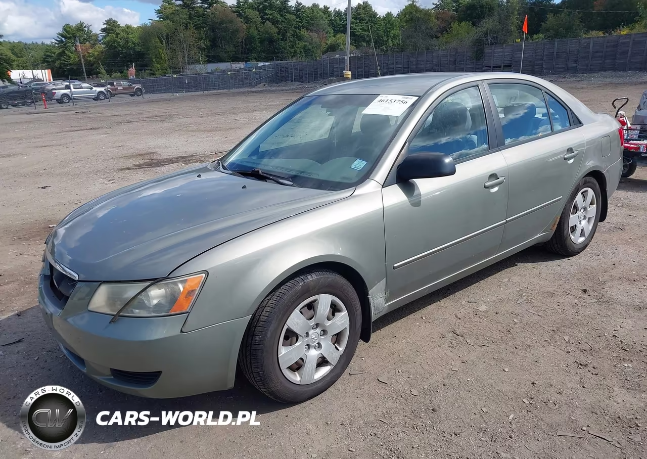 2008 Hyundai Sonata Gls VIN:5NPET46C98H353082 - 2