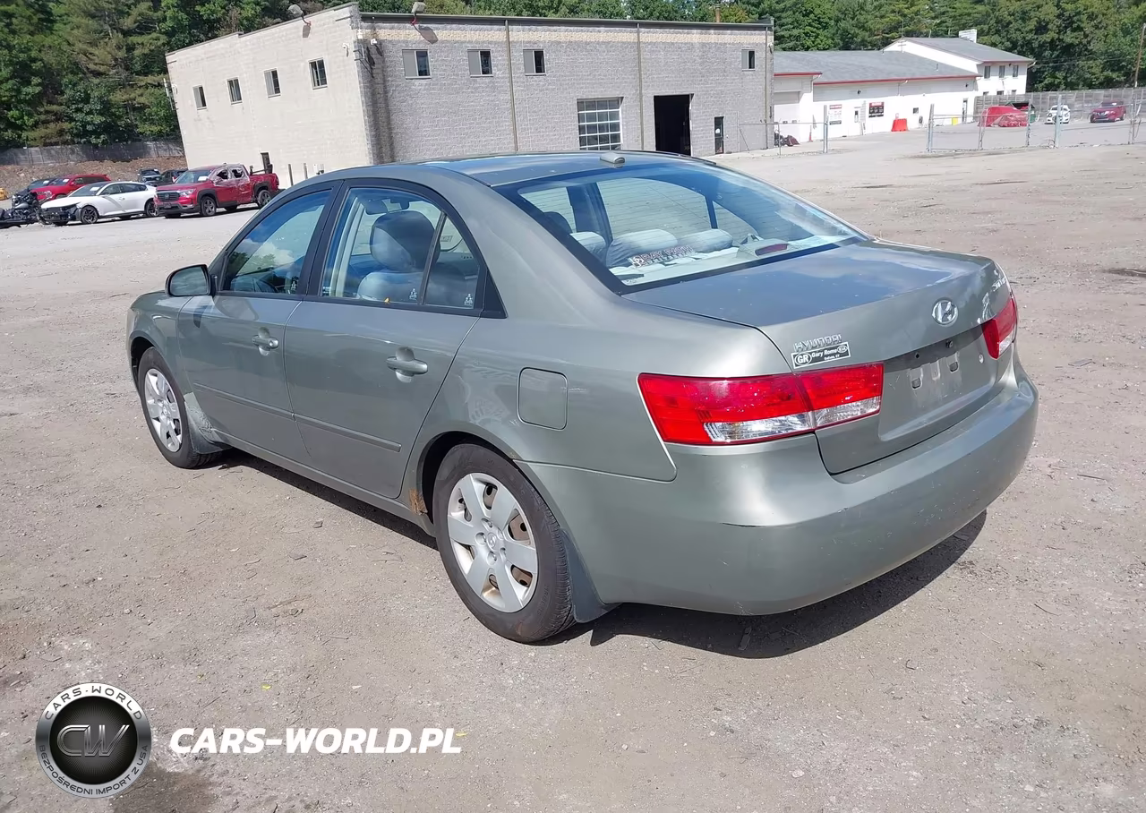 2008 Hyundai Sonata Gls VIN:5NPET46C98H353082 - 3