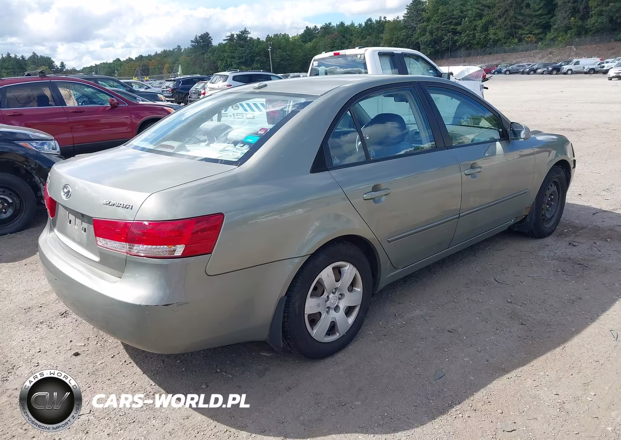 2008 Hyundai Sonata Gls VIN:5NPET46C98H353082 - 4