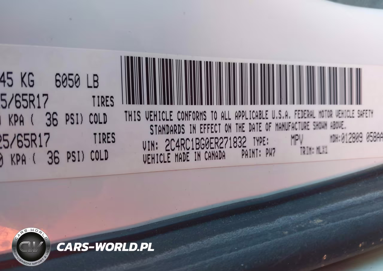 2014 Chrysler Town & Country Touring VIN:2C4RC1BG0ER271832 - 8