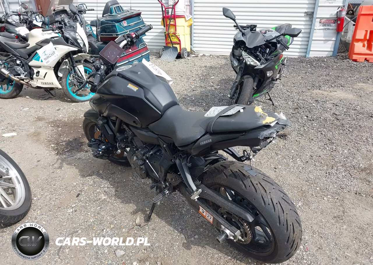 2024 Yamaha Mt07 VIN:JYARM32E7RA008167 - 3