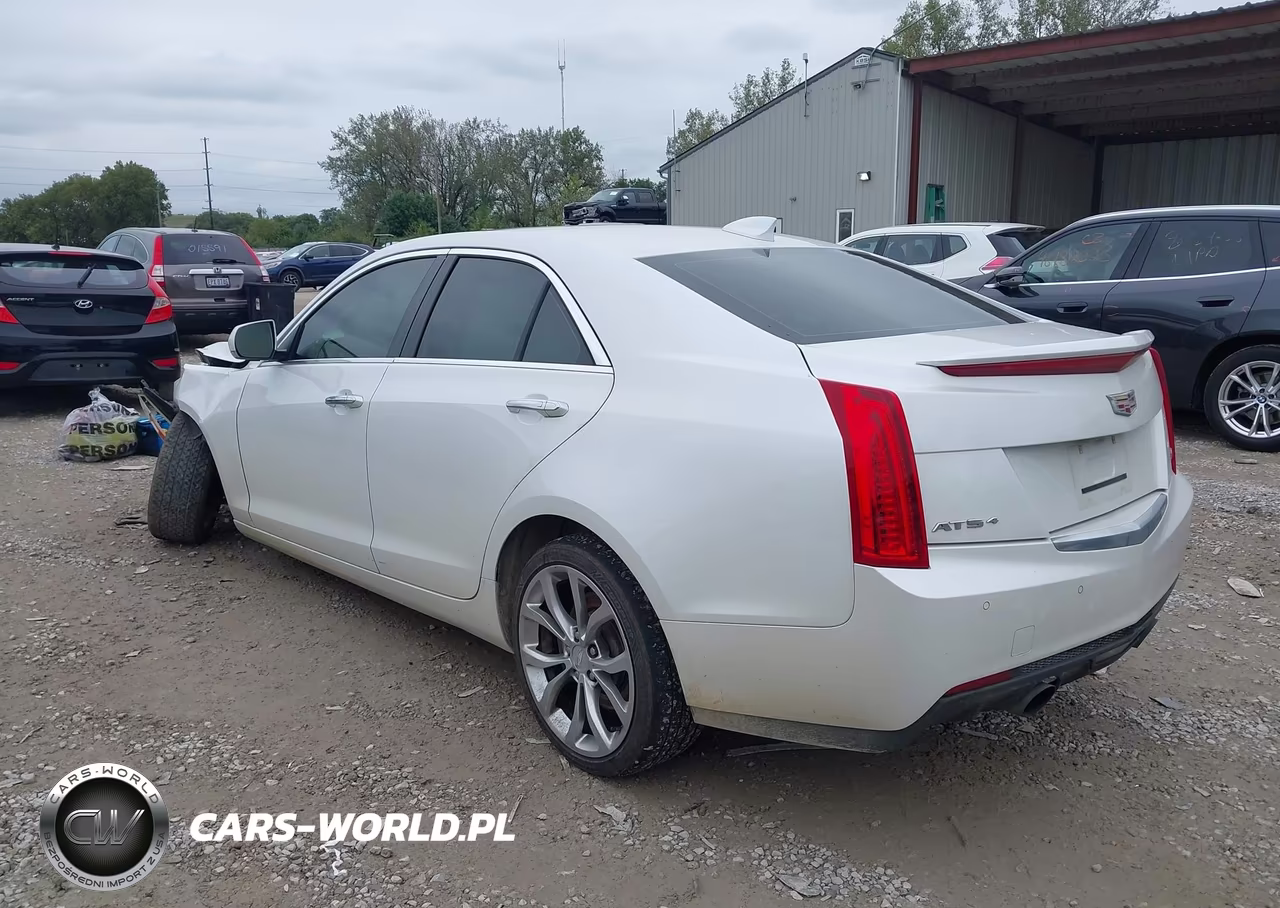 2015 Cadillac Ats Luxury VIN:1G6AH5R32F0126928 - 3