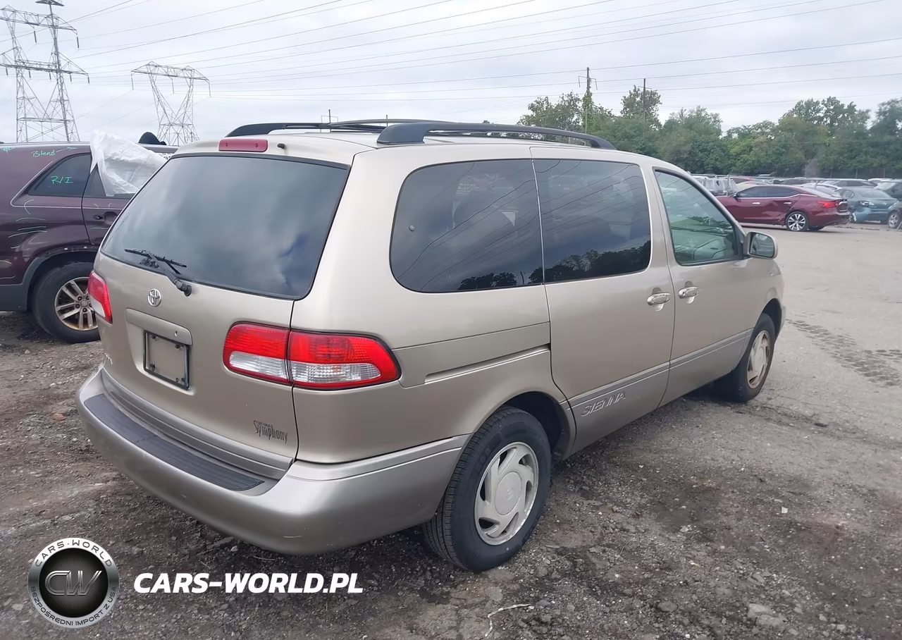 2002 Toyota Sienna Le VIN:4T3ZF13C32U489042 - 4