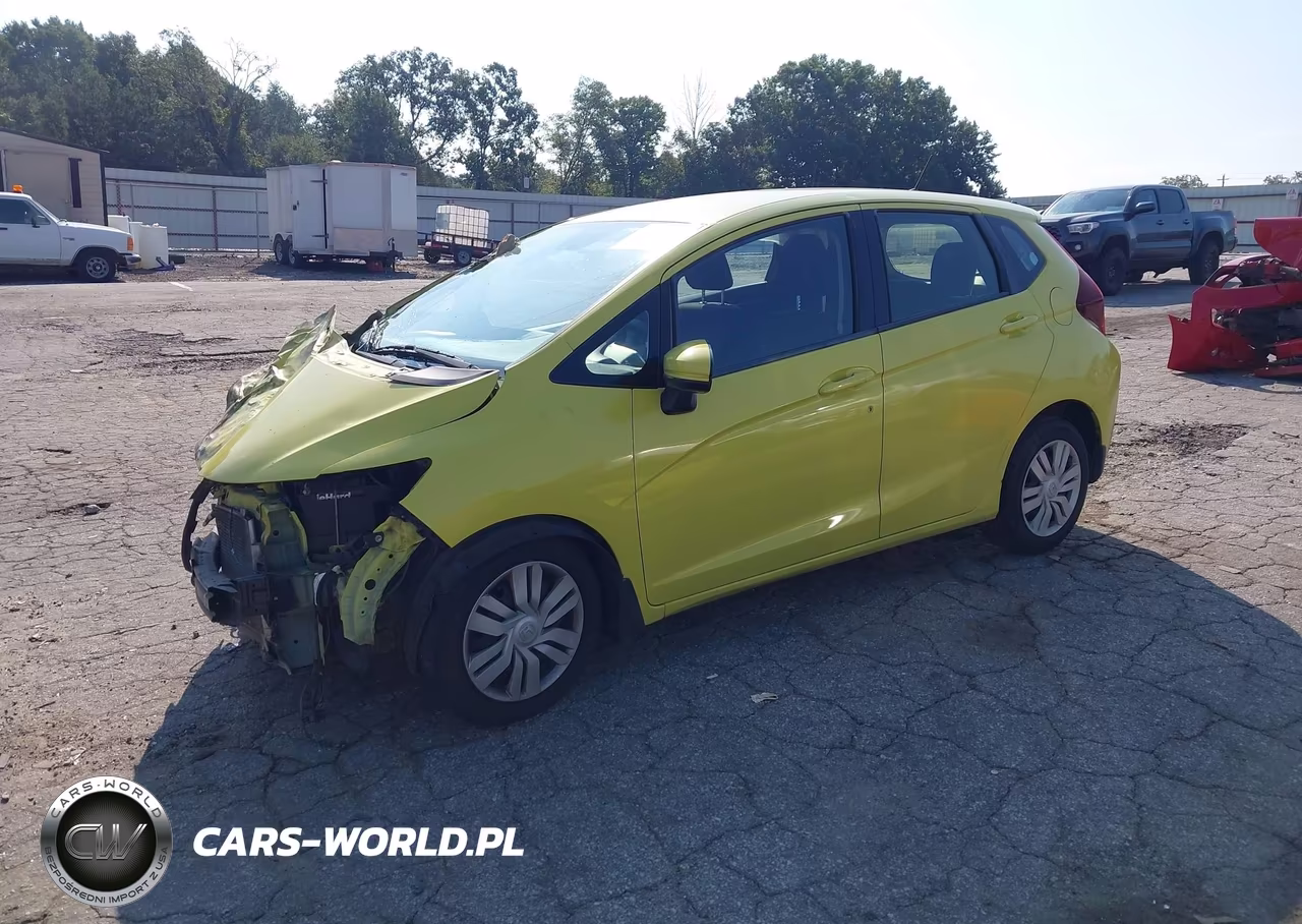 2016 Honda Fit Lx VIN:JHMGK5H58GX011981 - 2