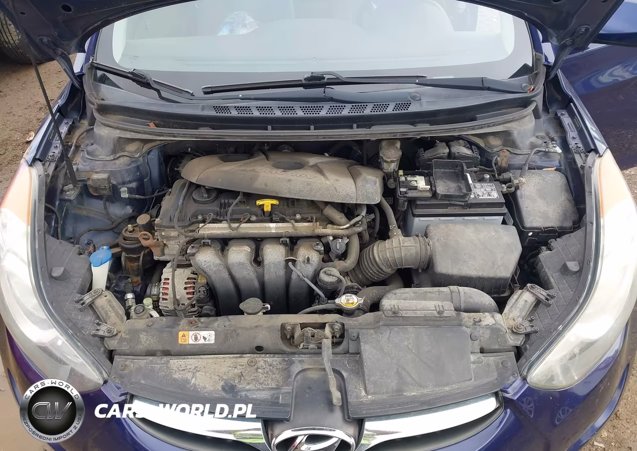 2013 Hyundai Elantra Gls VIN:5NPDH4AE6DH210364 - 10
