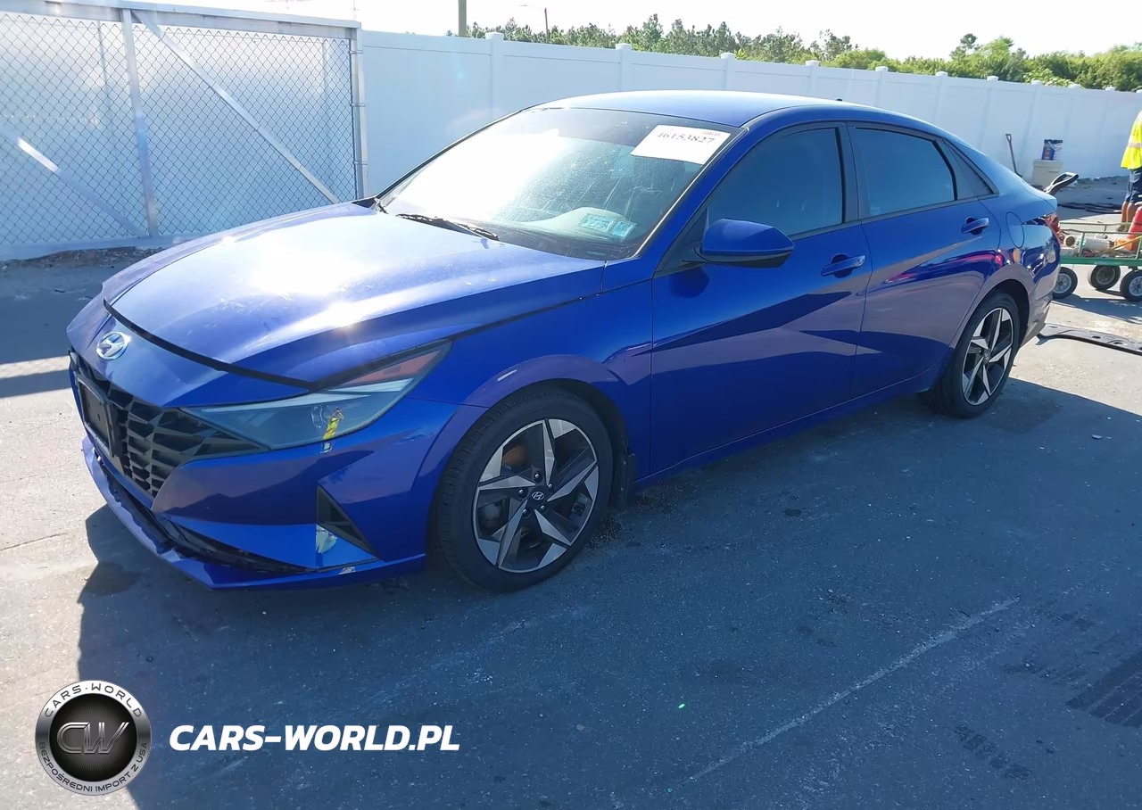 2023 Hyundai Elantra Sel VIN:KMHLS4AG9PU615574 - 2