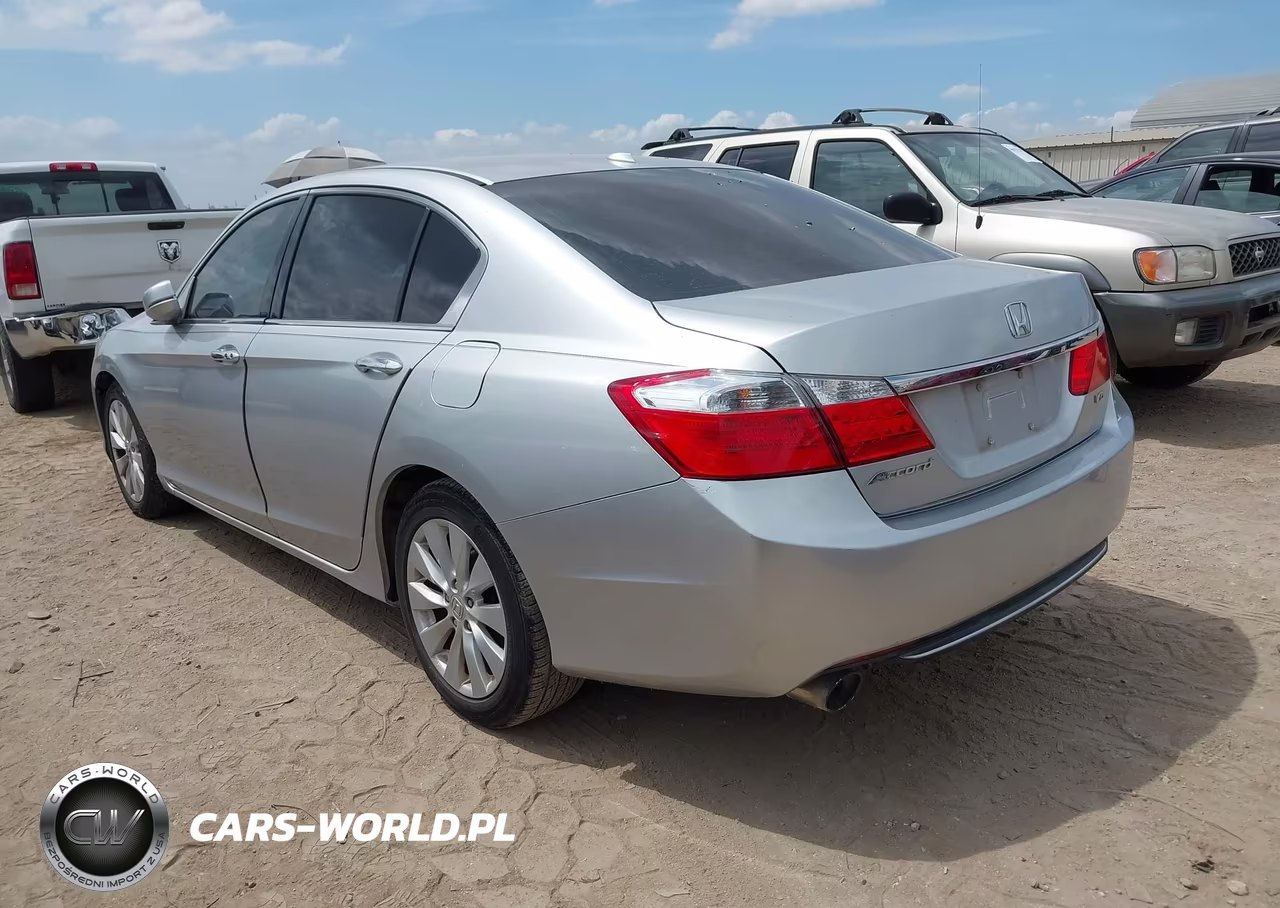 2013 Honda Accord Ex-L V-6 VIN:1HGCR3F8XDA009808 - 3