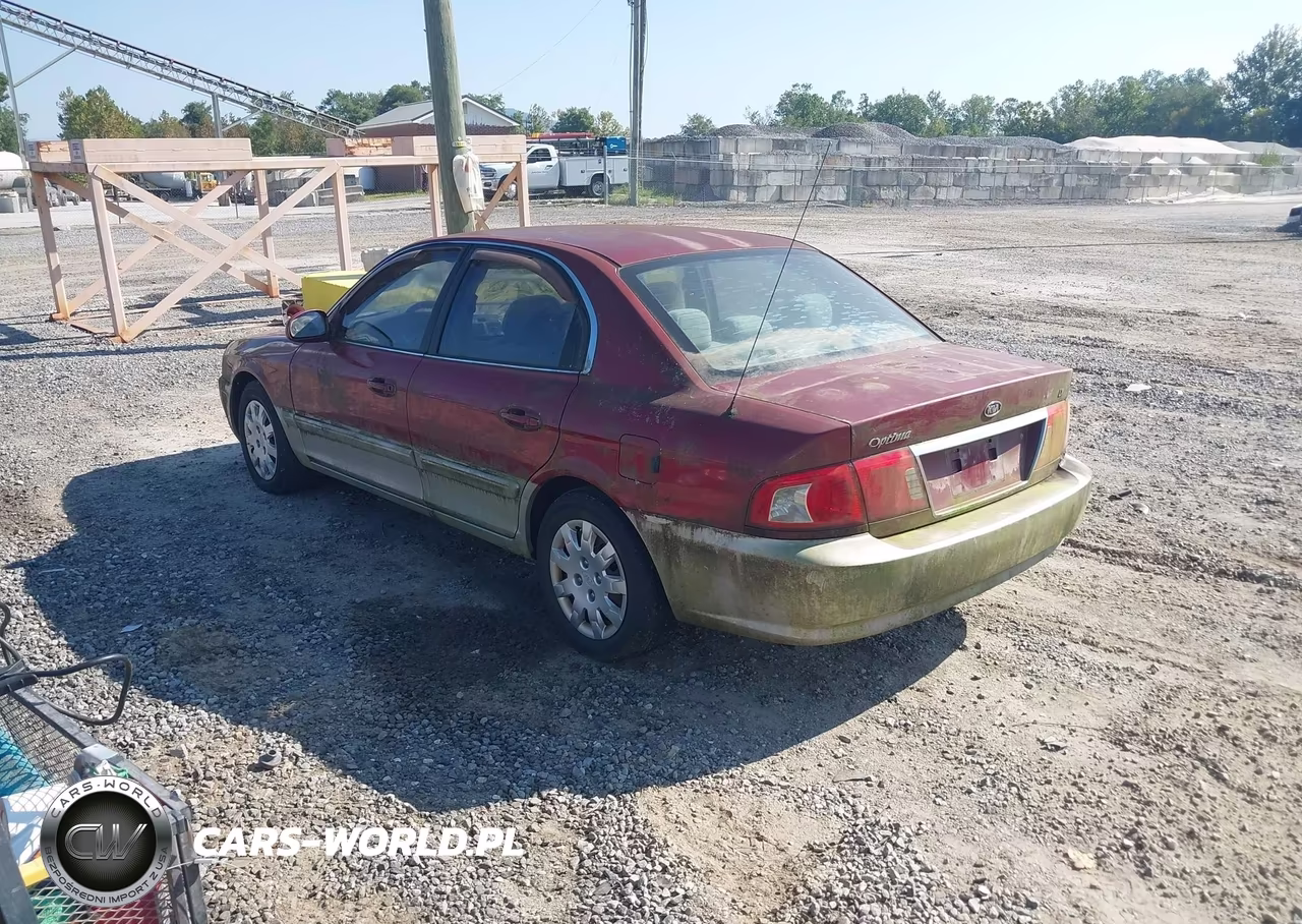 2004 Kia Optima Ex-Lx VIN:KNAGD126745253235 - 3