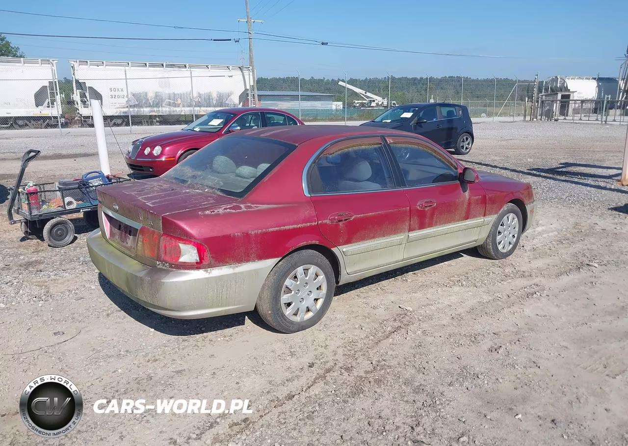 2004 Kia Optima Ex-Lx VIN:KNAGD126745253235 - 4