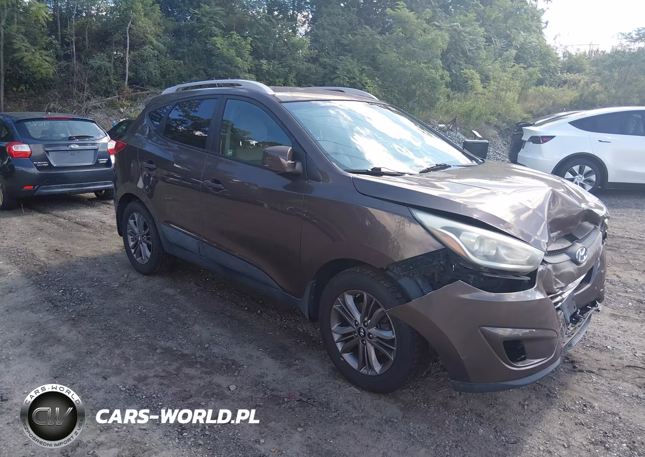 2014 Hyundai Tucson Se VIN:KM8JU3AG7EU832758 - 1