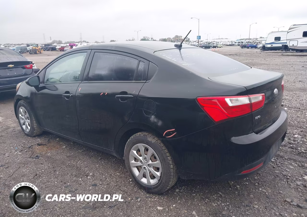 2013 Kia Rio Lx VIN:KNADM4A30D6230191 - 3