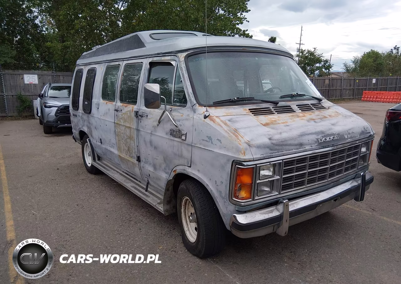 1984 Dodge Ram Van B250 VIN:2B6HB23T2EK265317 - 1