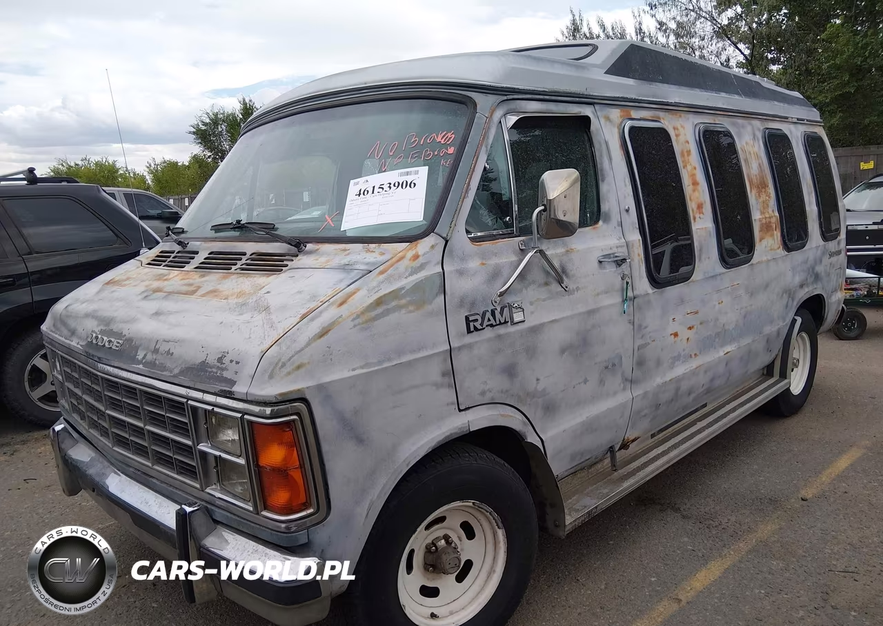 1984 Dodge Ram Van B250 VIN:2B6HB23T2EK265317 - 2