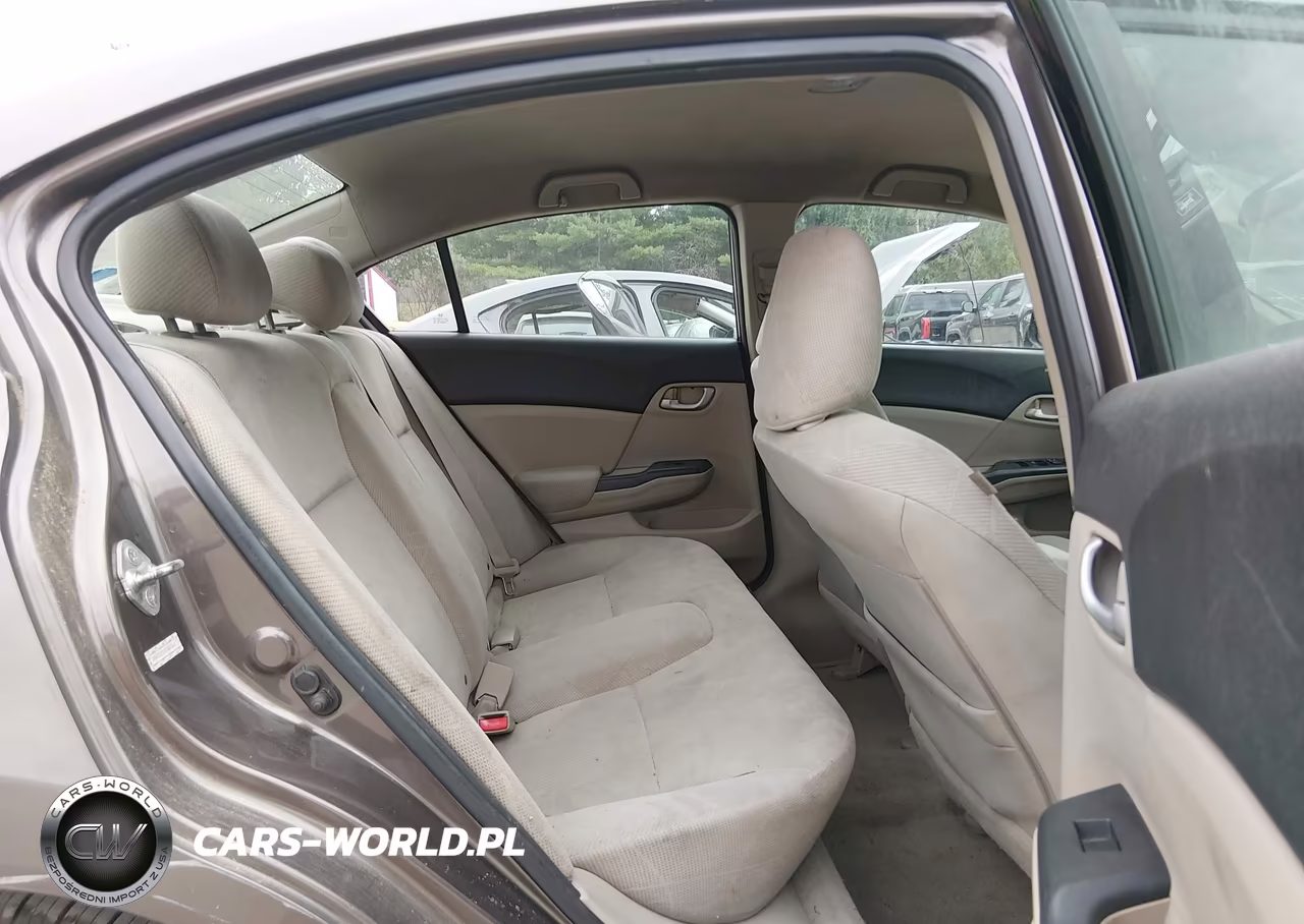 2012 Honda Civic Lx VIN:2HGFB2F57CH529269 - 8