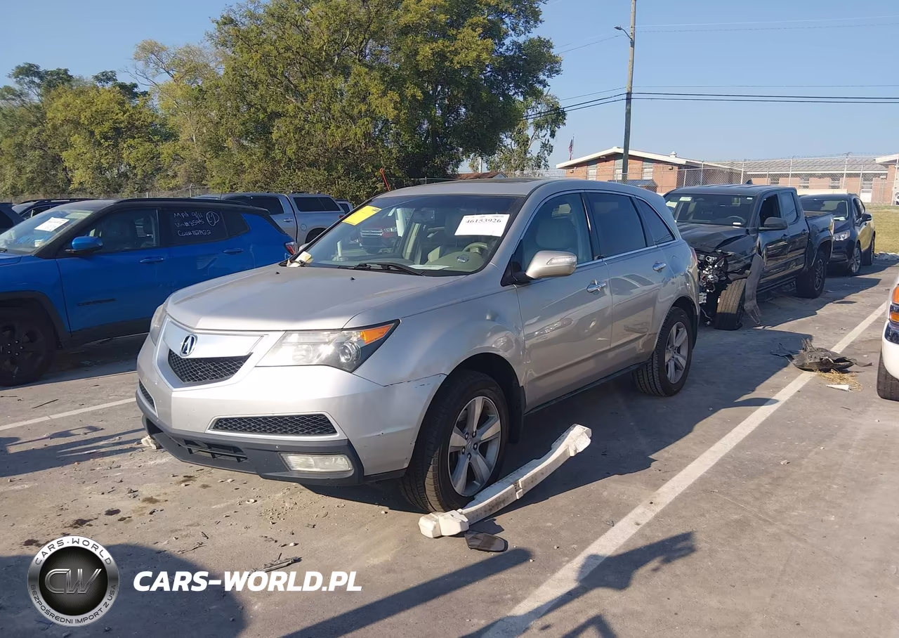 2011 Acura Mdx VIN:2HNYD2H28BH541105 - 2