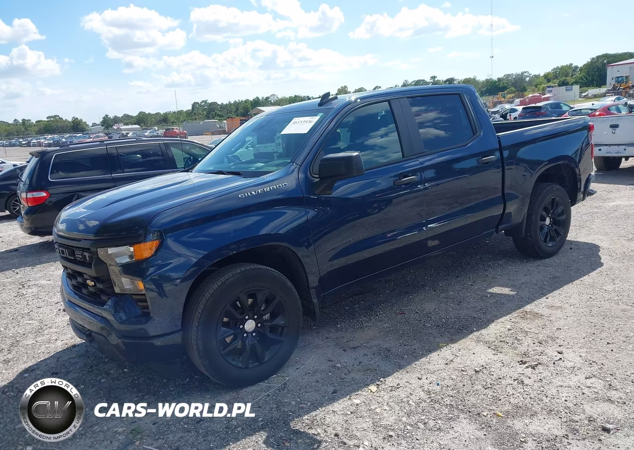 2023 Chevrolet Silverado 1500 2Wd Short Bed Custom VIN:3GCPABEK8PG242705 - 2