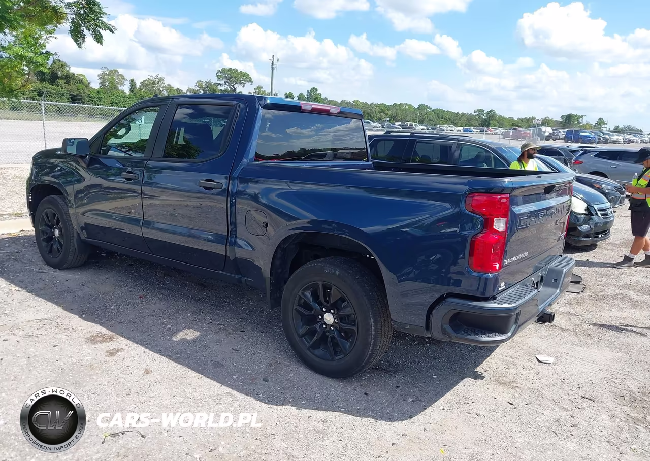 2023 Chevrolet Silverado 1500 2Wd Short Bed Custom VIN:3GCPABEK8PG242705 - 3