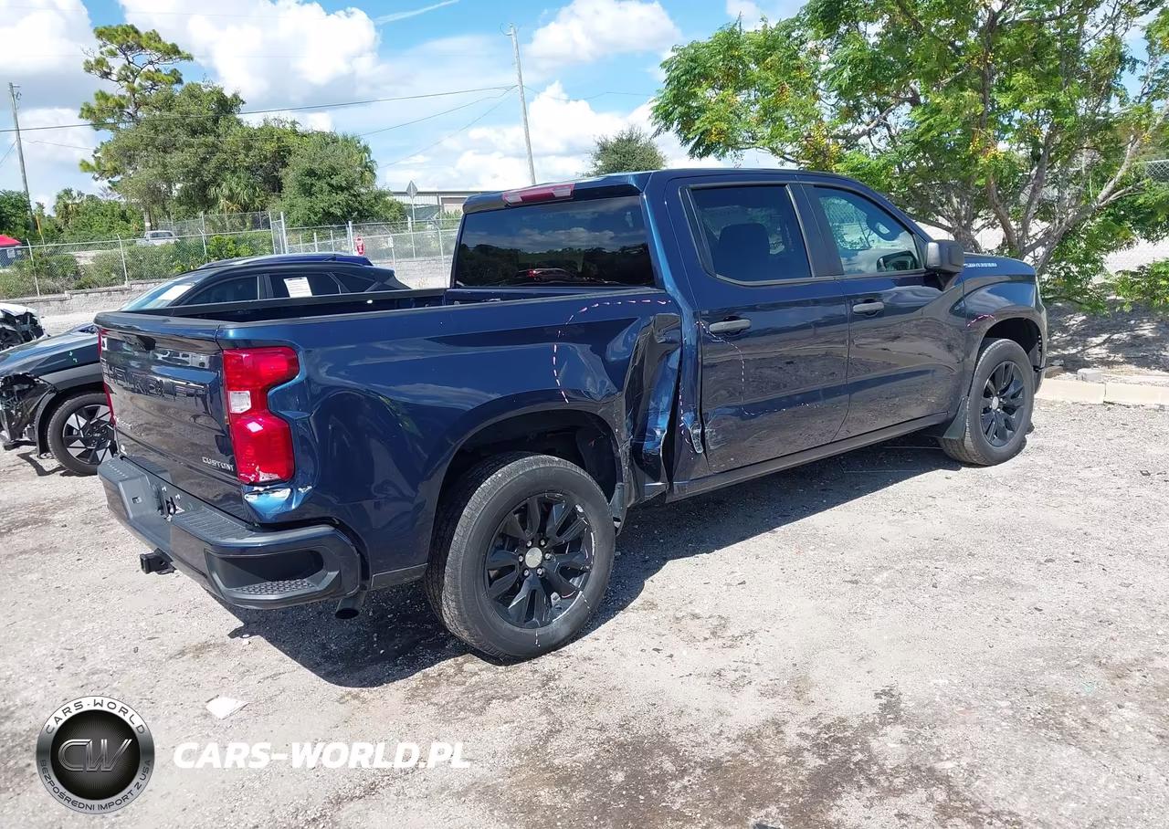 2023 Chevrolet Silverado 1500 2Wd Short Bed Custom VIN:3GCPABEK8PG242705 - 4