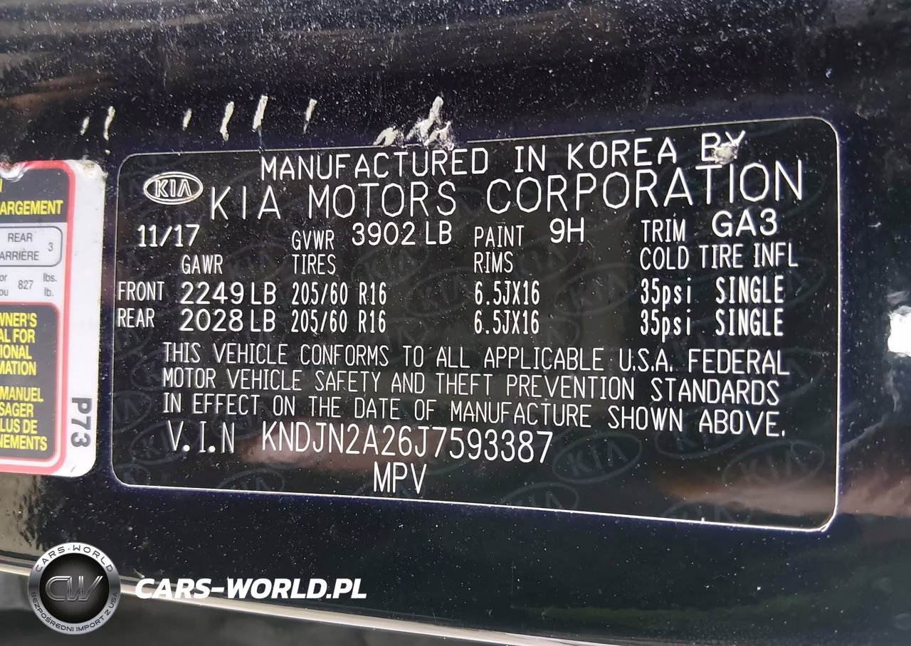 2018 Kia Soul VIN:KNDJN2A26J7593387 - 9