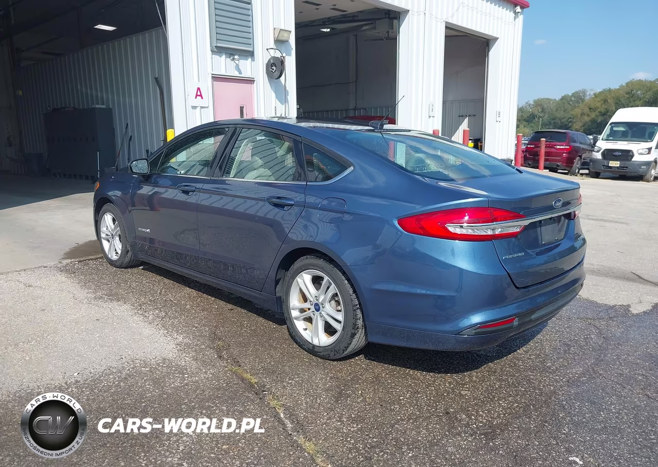 2018 Ford Fusion Hybrid S VIN:3FA6P0UU6JR278878 - 3