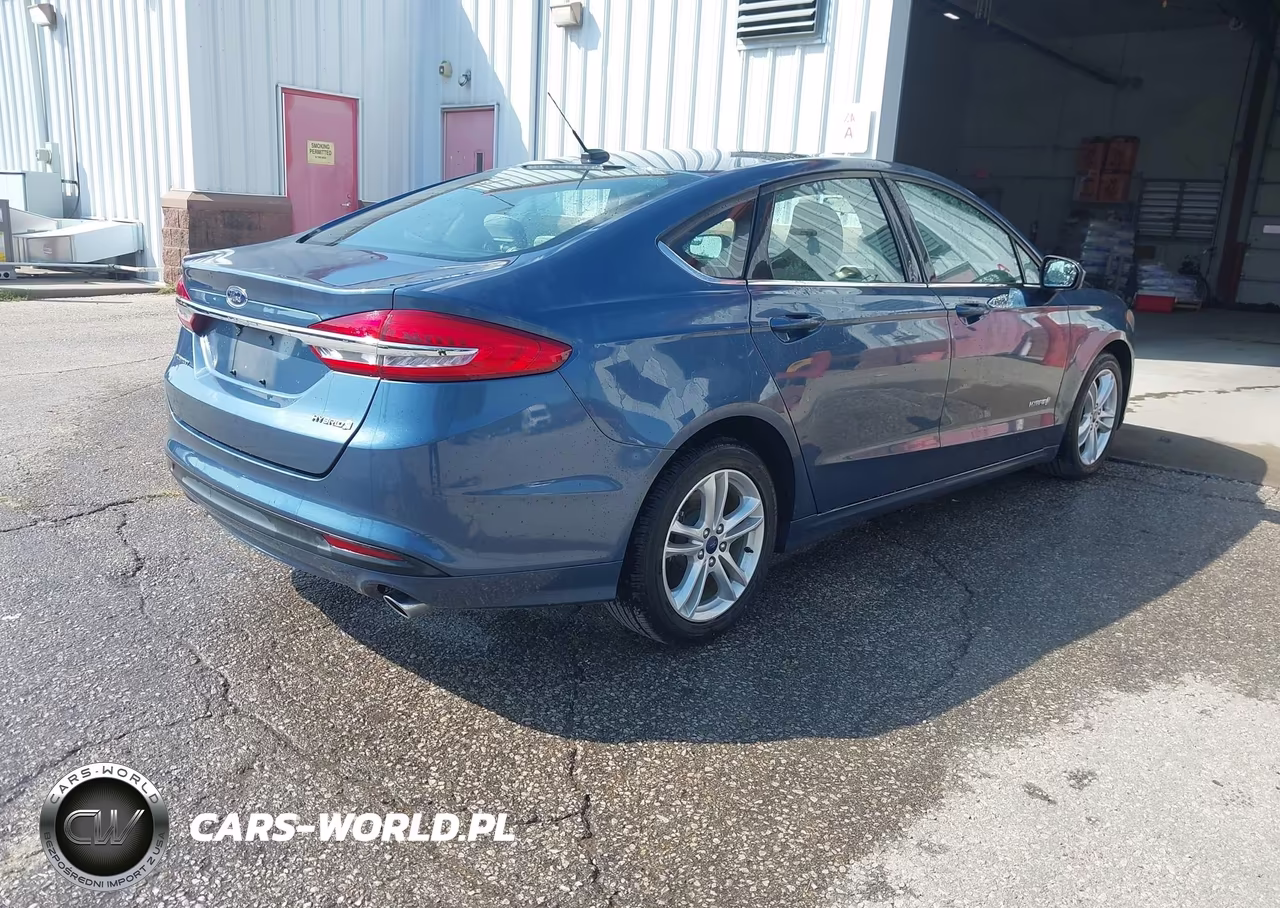 2018 Ford Fusion Hybrid S VIN:3FA6P0UU6JR278878 - 4