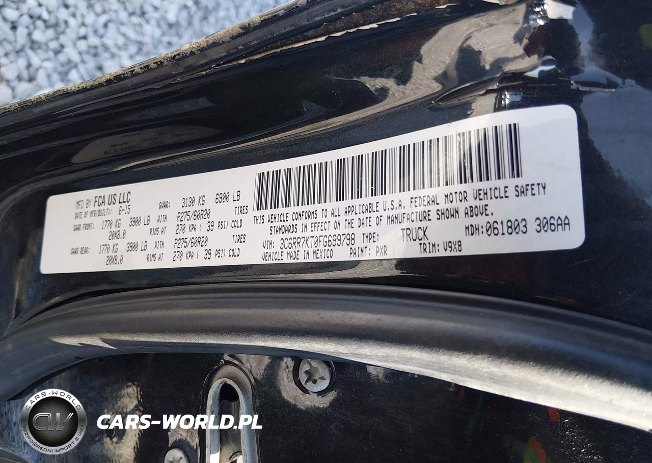 2015 Ram 1500 Express VIN:3C6RR7KT0FG699798 - 9