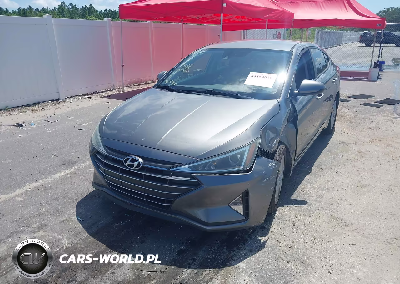 2020 Hyundai Elantra Sel VIN:5NPD84LF1LH535752 - 2